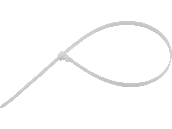 OPASKI PLASTIKOWE, ROZPINANE 7,6X450MM 50SZT. BIAŁ