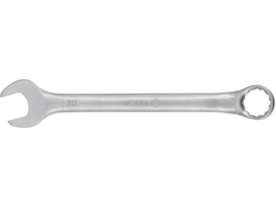 CHIAVE COMBINATA C-V 30MM SATINATA