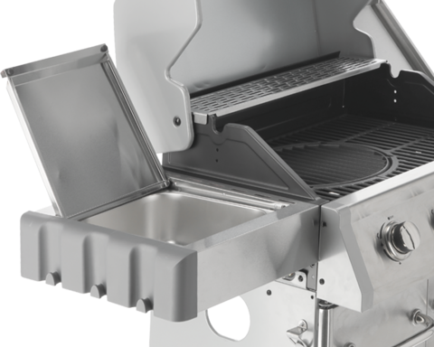 GRELHADOR A GÁS ITAMI 3+1, AÇO INOXIDÁVEL 11,5KW, COM VIDRO