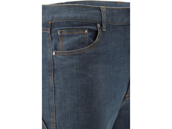 CALÇA DE TRABALHO MARA STRETCH JEANS, TAMANHO. EU