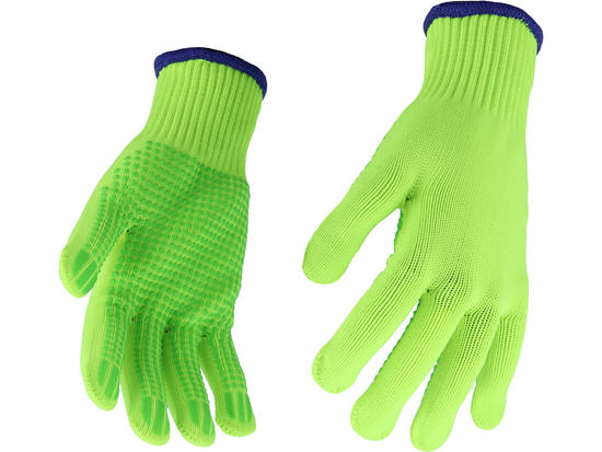 SPOTTED COTTON GARDEN GLOVES FRESH PSD