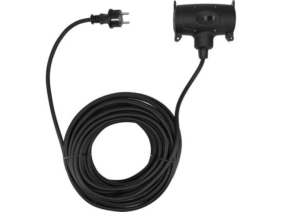 CABLE ALARGADOR DE CONSTRUCCIÓN, ELÉCTRICO, TALLER 2G TIPO F 25M SCHUCO IP44