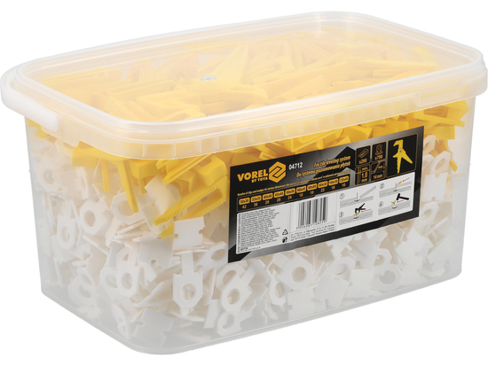 SYSTÈME DE NIVELLEMENT POUR CARREAUX 1MM 700+200+PINCES