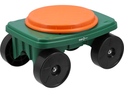 SIÈGE DE JARDIN SUR ROULETTES