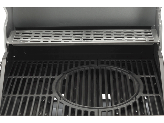 PARRILLA DE GAS ITAMI 3+1, ACERO INOXIDABLE 11,5KW, CON CRISTAL