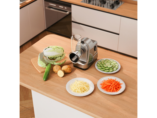 VEGETABLE CUTTER 250W, 5 BLADES