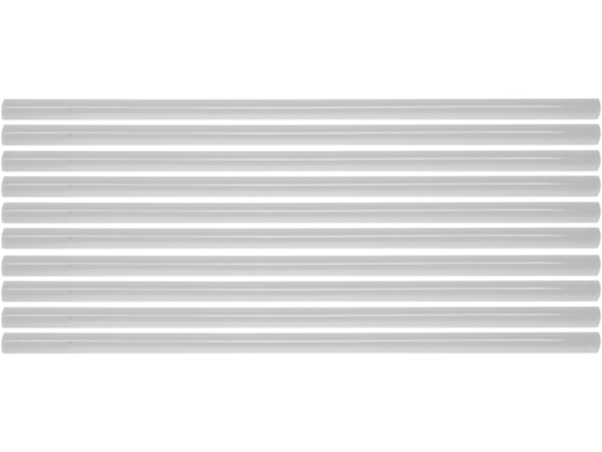 10 PCS SET GLUE STICKS 7,2X200MM TRANSPARENT