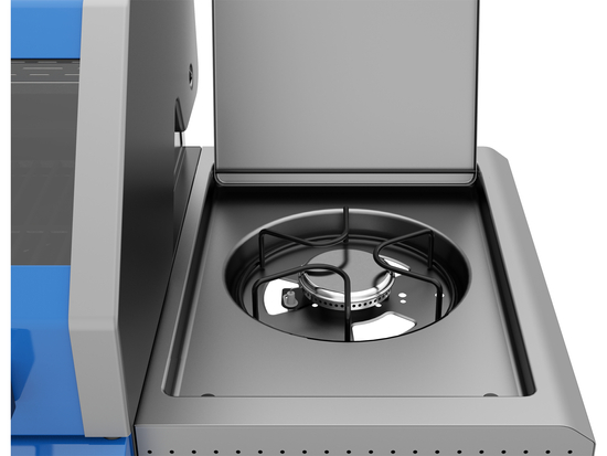 PARRILLA DE GAS ITAMI 4+1, 14,5KW, AZUL