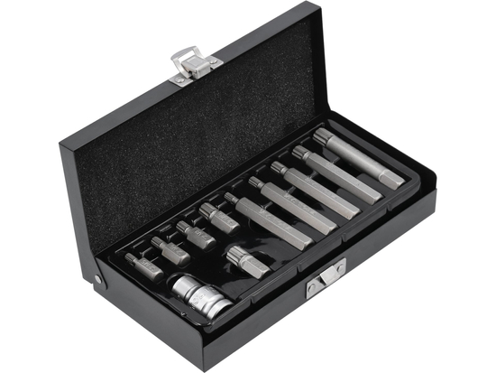 EMBOUTS DE TOURNEVIS SPLINE, JEU DE 11