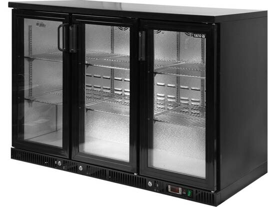 ESPOSITORE REFRIGERANTE A 3 PORTE PER BOTTIGLIE