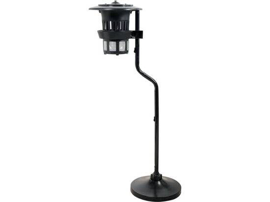 LAMPADA INSETTICIDA CON VENTOLA, UV-A 8W, IPX4, SUPPORTO