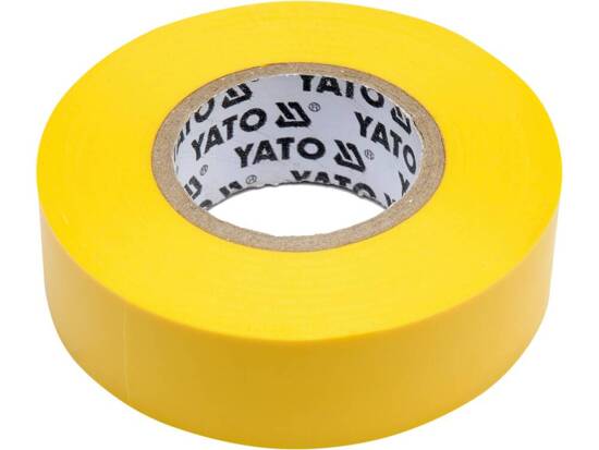 NASTRO ISOLANTE ELETTRICO 19MMX20MX0.13MM, GIALLO