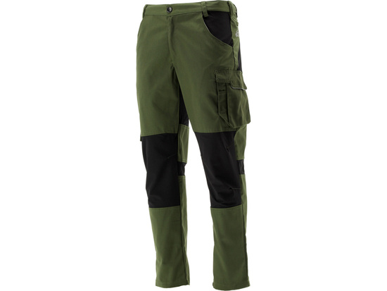 PANTALONE DA LAVORO ELASTICIZZATO IN 4 VIE SERVAL VERDE TAGLIA. L