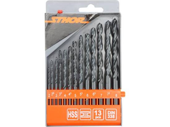 PUNTE PER METALLO HSS 2.0-8.0MM /13PZ.