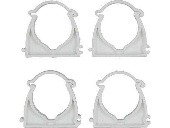 SUPPORTI PER MONTAGGIO INSTALLATORE CLIPS CHIUSE PER TUBI E CAVI 40MM, 4 PZ.