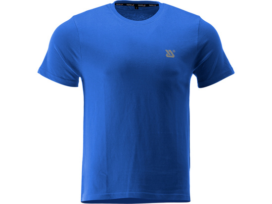 T-SHIRT BASIC, BLU, TAGLIA. 2XL