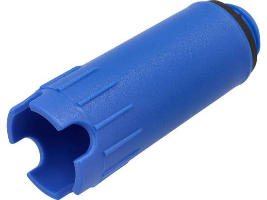 TAPPO IDRAULICO INSTALLATORE 1/2'' CON GUARNIZIONE, BLU