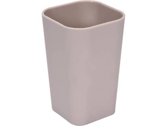 TAZZA COSMETICA CUBOIDE BEIGE