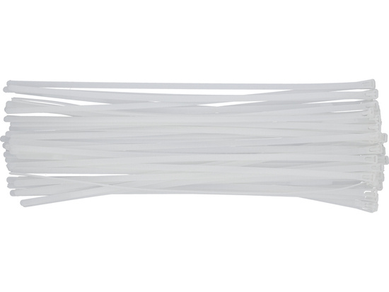 PLASTMASAS SIKLAS, 7,6X450MM, 50 GAB. BALTS