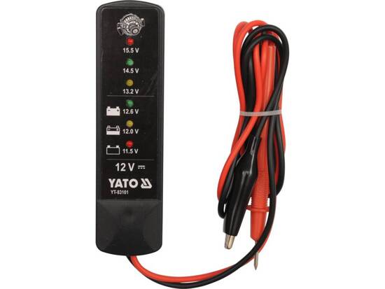 AUTOMOBILIŲ ĮTAMPOS MATAS 12V