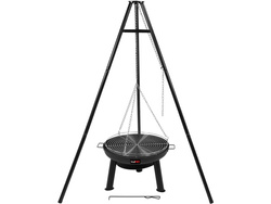 GRILL WISZĄCY NA TRÓJNOGU, RUSZT 61CM