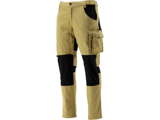 SPODNIE ROBOCZE 4-WAY STRETCH SERWAL KHAKI ROZM. L