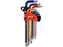 CONJUNTO DE CHAVES TORX INALTERÁVEIS T10-T50 9PCS.