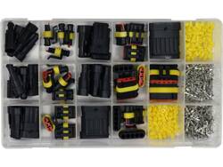 CONJUNTO DE CONECTORES ELÉTRICOS HERMÉTICOS 424 PCS