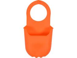 ORGANIZADOR DE SILICONE PARA ESPONJA LARANJA