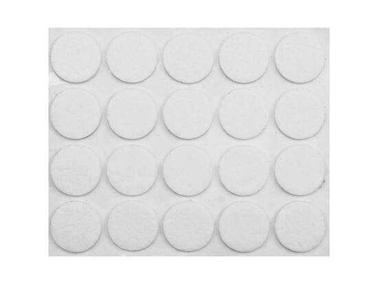 ALMOFADAS DE FELTRO 20 MM BRANCO