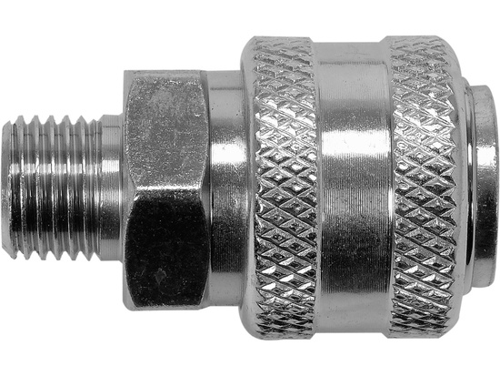 CONECTOR RÁPIDO ROSCA MACHO 1/4''