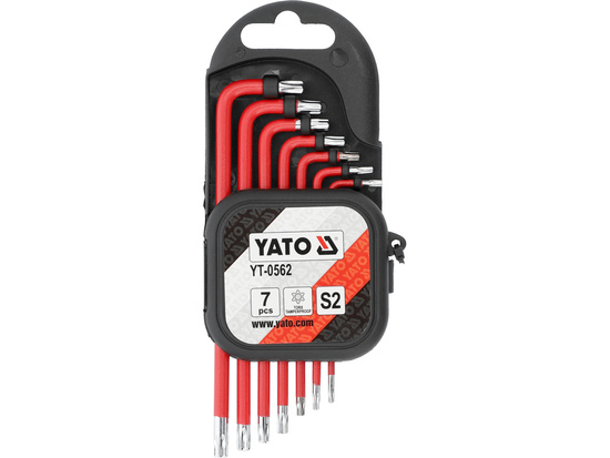 CONJUNTO DE CHAVES ALLEN TORX REVESTIDAS, 7 PEÇAS.