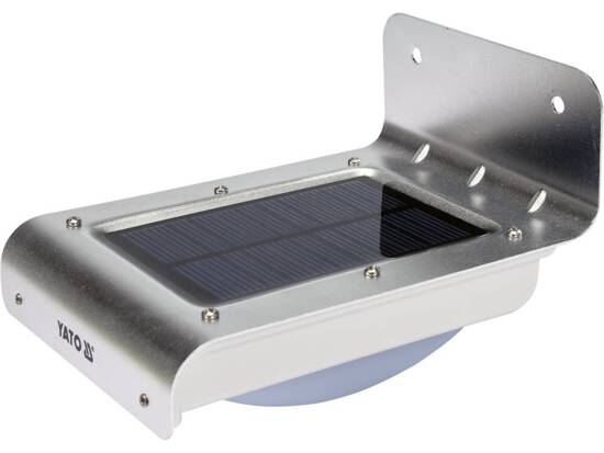 LÂMPADA DE PAREDE SOLAR COM SENSOR DE MOVIMENTO 16 LED SMD