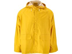 CHAQUETA PARA LA LLUVIA, TALLA XXL, AMARILLO