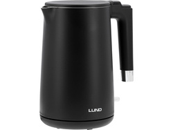 HERVIDOR ELÉCTRICO 1,5L NEGRO, TACTO FRESCO