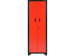 MUEBLE DE TALLER ALTO DE DOBLE PUERTA Y 3 ESTANTES. DIMENSIONES ARMARIO: 660 X 457 X 2000MM.