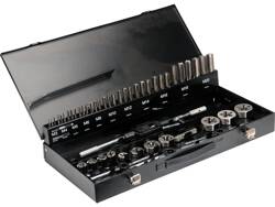 SET DE ROSCADO Y TROQUEL M3-M20, 56 PIEZAS