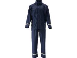 TALLA DE CONJUNTO DE LLUVIA STRETCH MARINO. 2XL