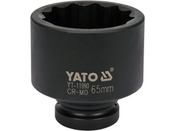 VASO DE IMPACTO 1'' 12 ANGULAR 65MM PARA BUJES