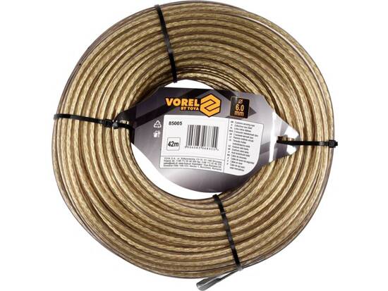 CABLE A MEDIDA, ACERO 6MM 42M