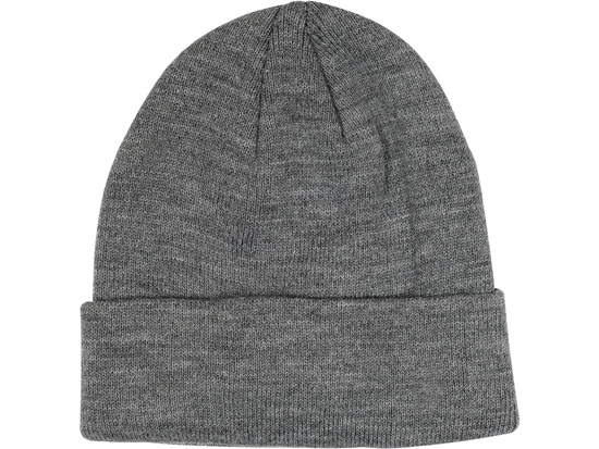 GORRO DE INVIERNO ENROLLADO, GRIS