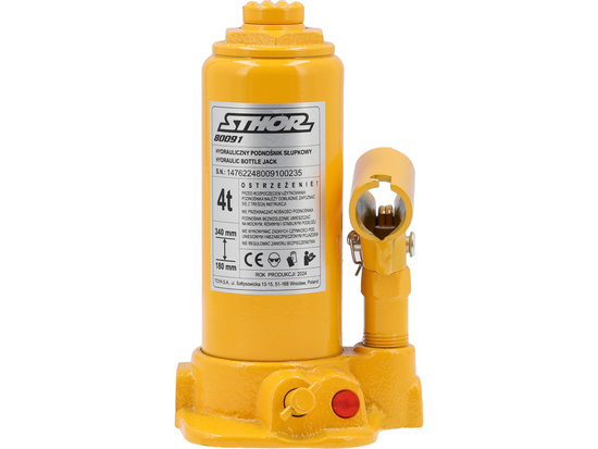 HYDRAULIC BOTTLE JACK 4T