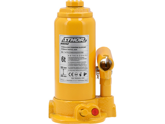 HYDRAULIC BOTTLE JACK 6T