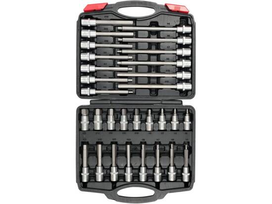 JUEGO LLAVES DE CERRADURA 1/2'' HEXAGONAL 30 UDS