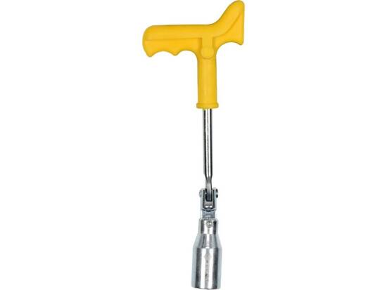 LLAVE PARA VELAS 21MM CON MANGO DE PLÁSTICO