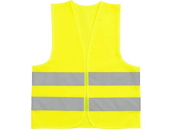 TALLA DE CHALECO ALERTA AMARILLO. L