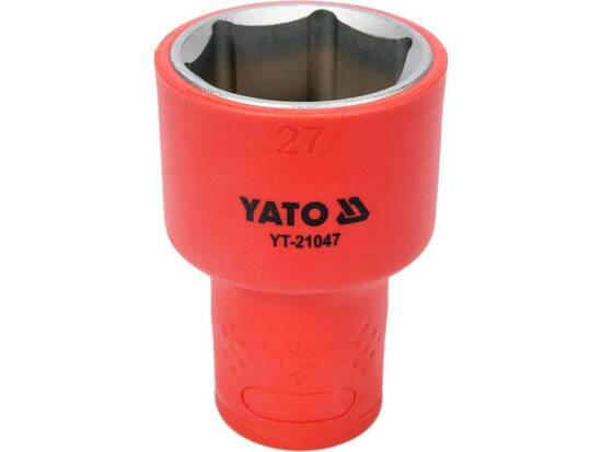 VASO AISLADO 27MM 1/2'' 6 ANGULOS VDE