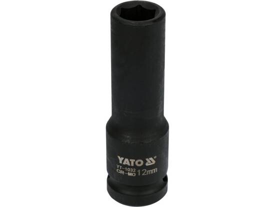 VASO DE IMPACTO LARGO 1/2'' 12 MM