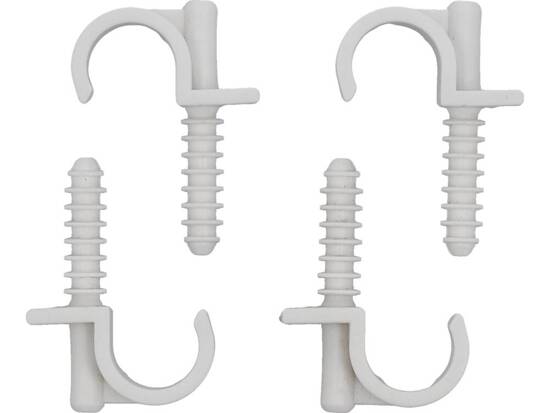 КРІПЛЕННЯ ДЛЯ ТРУБ RING 18 ММ, 4 ШТ.