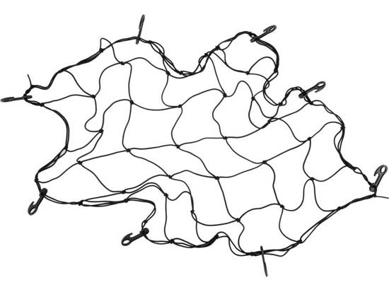 СІТКА З 8 ГАЧКАМИ ДЛЯ БАГАЖНИКА/ РОЗМІР 90X90 СМ